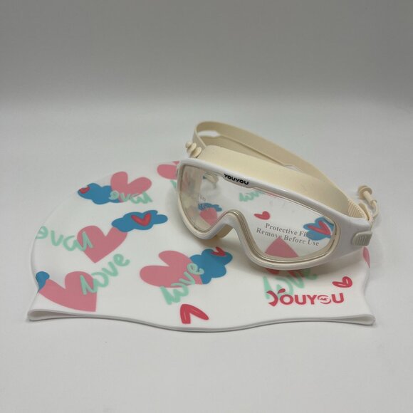 Kid's Swimming Goggle& Swimming Cap S With Case - Picture 6 of 7